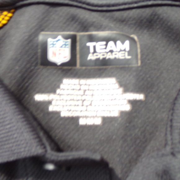 NFL Team Apparel Pittsburgh Steelers Polo- Size M - Picture 3 of 5